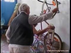 Grandpa asked for bicycle repair just suck.