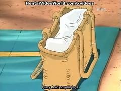 Anime sex with a classmate at the sea.