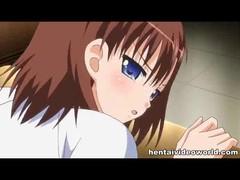 Anime - Hard sex with a teacher.