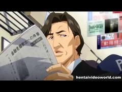 Anime masturbate in public transport.